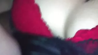 Hubby fucking me good!! Making me squeak and squirm..