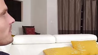 Kit Mercer is happy to have cum in her mouth after fellatio