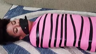 Jayda Blayze first Mummification Bondage