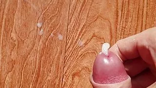 Slow cum with cock ring