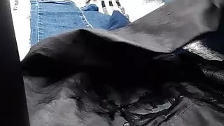 Cum on Leather bolero