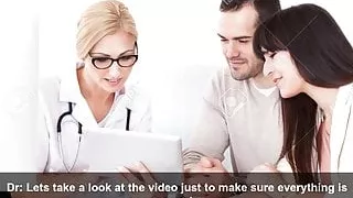 White Couple Vist Dr. Office