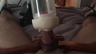 Milking machine masturbation