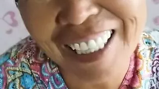 Boy enjoys Asian granny