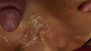 Ejaculation French cum face facial cumshot couplehamster31