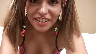 Thea Marie plays with her pussy