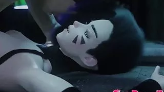 3D Animation Shy DVa Gets Thumped by a Huge Cock