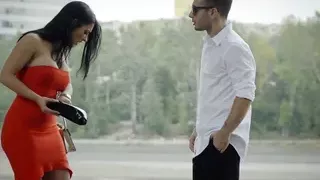 Foot fucking filly featuring Honey Demon and Raul Costa