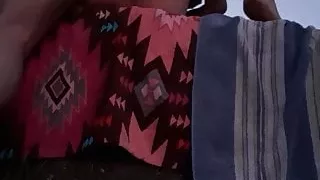 Outdoors with someone's wife