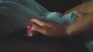 Morning play and dirty talk