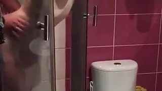 Fucking MILF in the shower