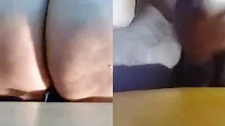 Great cum with Antonella put Cirio bottle in ass