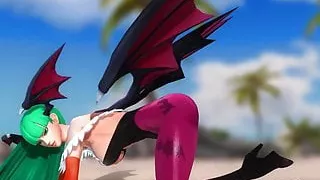 DOA Morrigan Dance 2