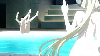 Baden, Badezimmer, Bus, Hentaisex, Strippen