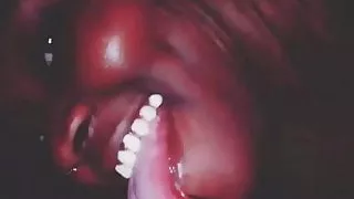 Nice tongue wit a nice throat 1