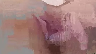 Glamorous chick is peeing and rubbing shaved twat - RealMil