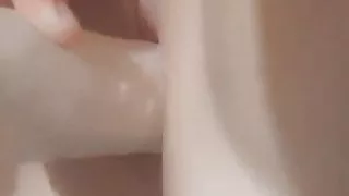 BBW solo masturbates