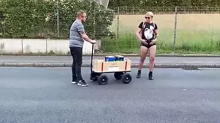 Devil-Sophie: Come on, I'll fuck you publicly