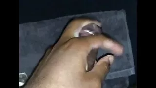 Wet and creamy coconut cumshot