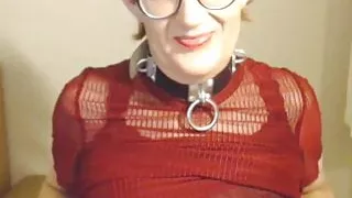 geklemmt gefesselt gefesselt Sissy Sklave Keuschheit Fernsteuerung