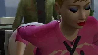 Black Janitor Fucks Blonde Reporter