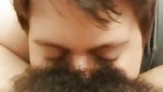 hairy bush licking
