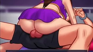 Summertime Saga- Jenny fucks on cam