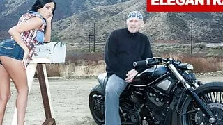 Anissa Kate Rides a Cock to No Man's Land