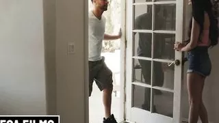 Gorgeous Latina Eliza Ibarra Fucks Stranger and Takes A Big Load