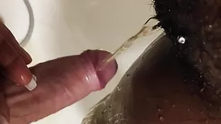 Afrikanischer Sex, Ebenholz, Französischer Sex, Piercing, Pissen, Dusche