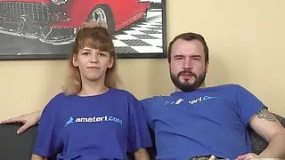 He met a horny girl on a dating site