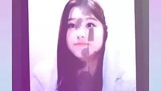 Cum tribute for Birthday Girl