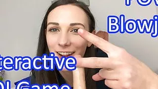 POV Blowjob from Clara Dee - JOI Games