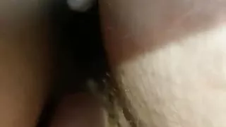 Hairy Redhead Fingers in Front of Step Mom