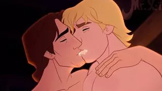 Flynn and Kristoff bareback flip flop with sueprise ending