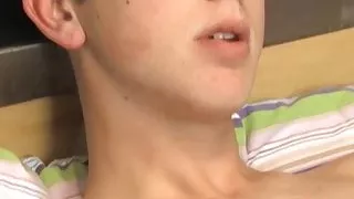 Skinny Tommie Reed anal dildo play and solo wanking