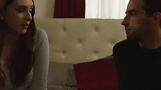 Redhead Maya hardcore cowgirl ride after deepthroat