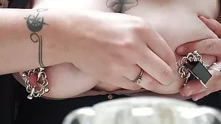 How to hide your nipple torture at work and still be the boss