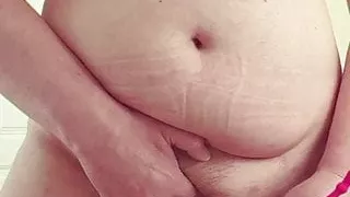 Intense standing orgasm lush vibrator on clit