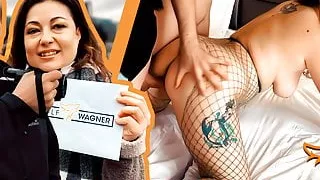 Liz de Lane gets her plum stuffed at the hotel! WOLF WAGNER