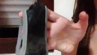 NOT MINE Licking panties