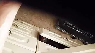 John Holmes huge dildo deep in my CD pussy