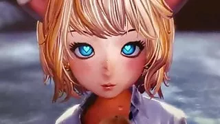 Massive Lyn Cum on Face Facial