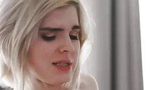 Cute Tranny Ella Hollywood sucks and anally rams black stud