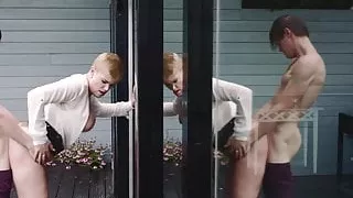 Mature mother gets anal and vaginal sex from step son