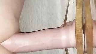 dildo fucking my horny ass