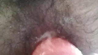Close up of my ass getting fucked by a vibrator