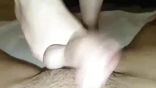 Ballbusting until semen passes