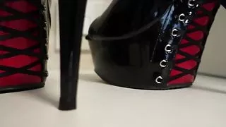 Mrs Samantha's high-heel collection