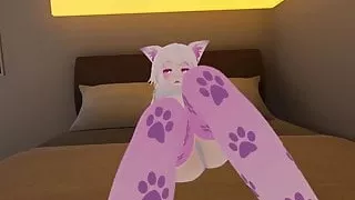 I get orgasm denied 4 times in Vrchat